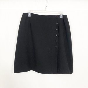 Jones New York Career Knee Length Skirt, Size 14, Black